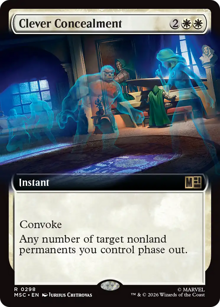 Clever Concealment (Extended Art) [Marvel Super Heroes Commander] | Exor Games Summserside
