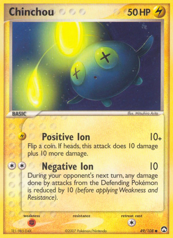 Chinchou (49/108) [EX: Power Keepers] | Exor Games Summserside