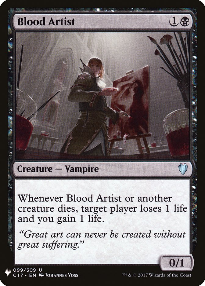 Blood Artist [Mystery Booster] | Exor Games Summserside