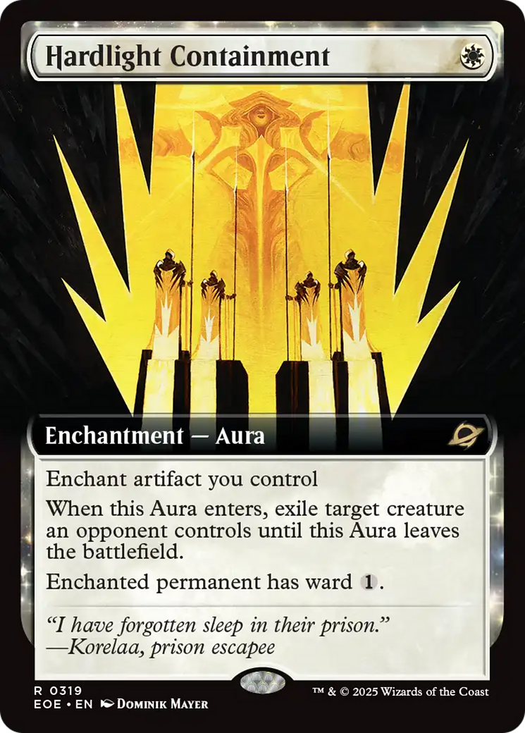 Hardlight Containment (Extended Art) [Edge of Eternities] | Exor Games Summserside