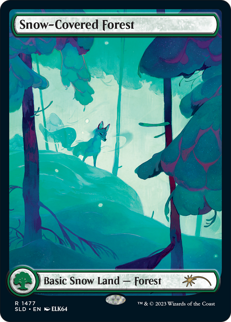 Snow-Covered Forest (1477) [Secret Lair Drop Series] | Exor Games Summserside