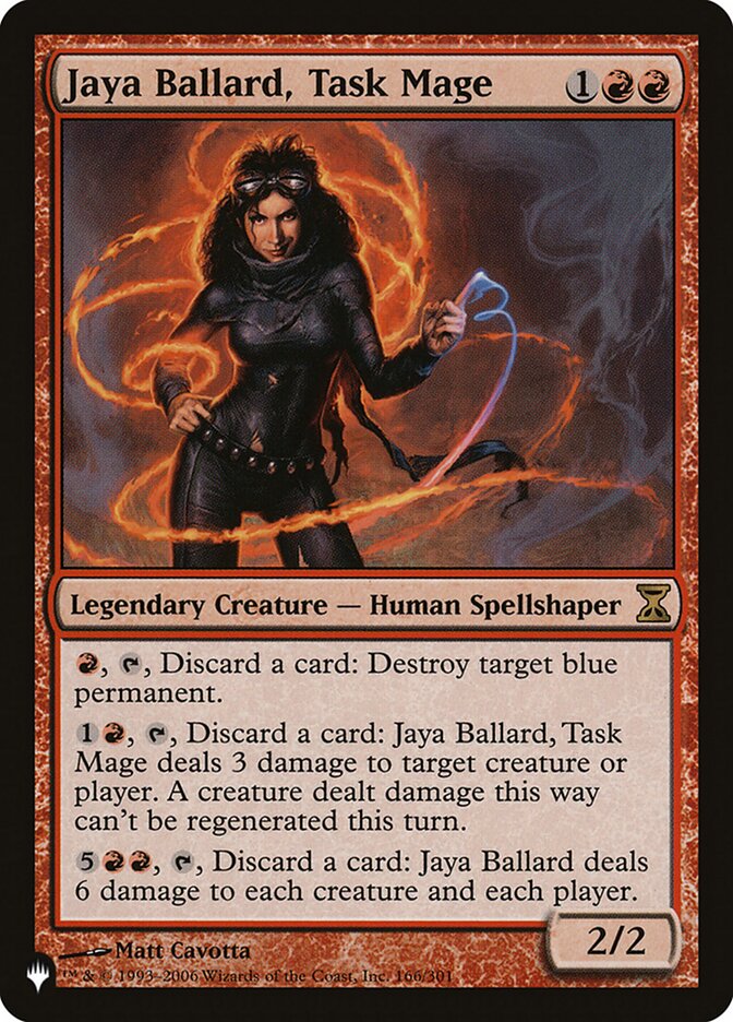 Jaya Ballard, Task Mage [The List] | Exor Games Summserside