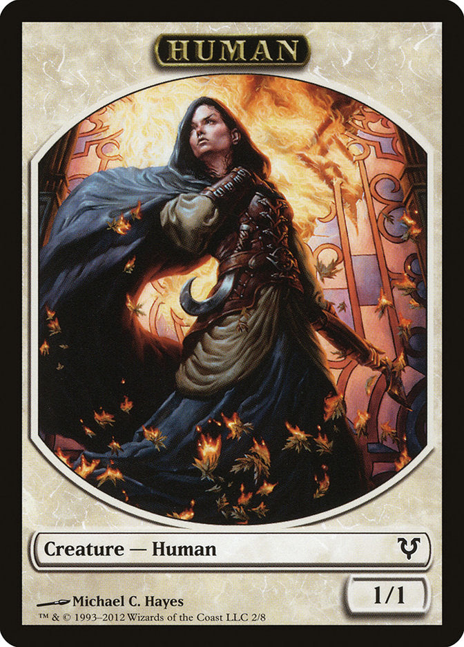 Human Token (2/8) [Avacyn Restored Tokens] | Exor Games Summserside