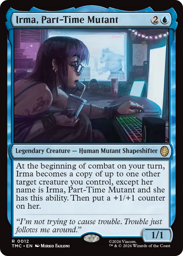 Irma, Part-Time Mutant [Teenage Mutant Ninja Turtles Commander] | Exor Games Summserside
