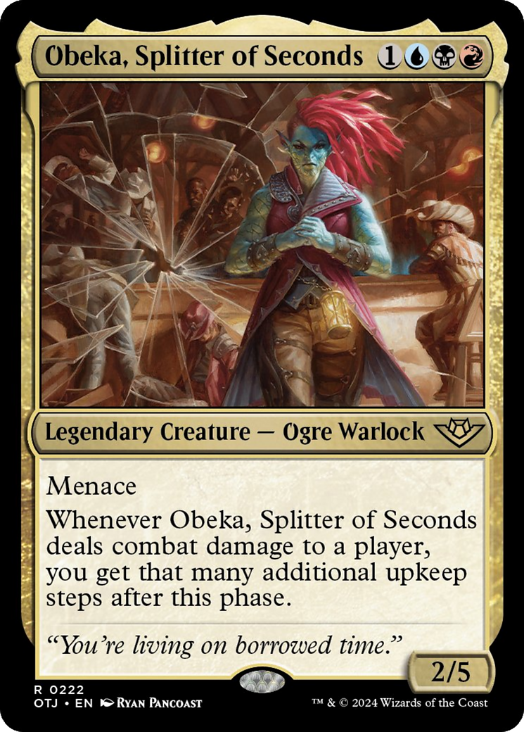 Obeka, Splitter of Seconds [Outlaws of Thunder Junction] | Exor Games Summserside