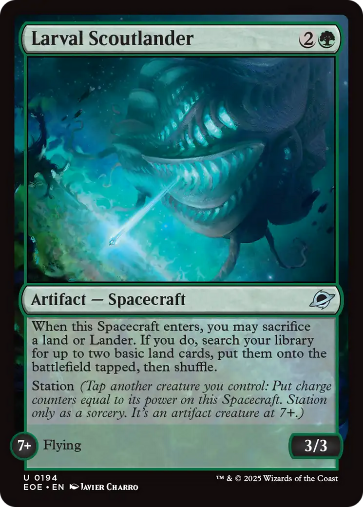 Larval Scoutlander [Edge of Eternities] | Exor Games Summserside