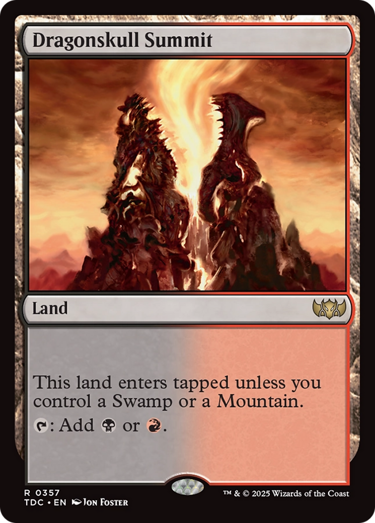 Dragonskull Summit [Tarkir: Dragonstorm Commander] | Exor Games Summserside