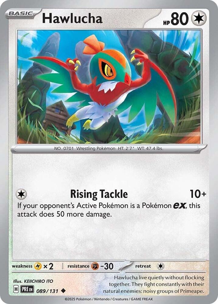 Hawlucha (089/131) [Scarlet & Violet: Prismatic Evolutions] | Exor Games Summserside