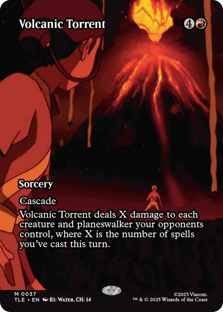 Volcanic Torrent (Borderless) [Avatar: The Last Airbender: Eternal-Legal] | Exor Games Summserside