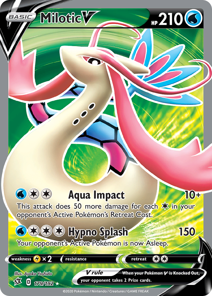 Milotic V (179/192) [Sword & Shield: Rebel Clash] | Exor Games Summserside