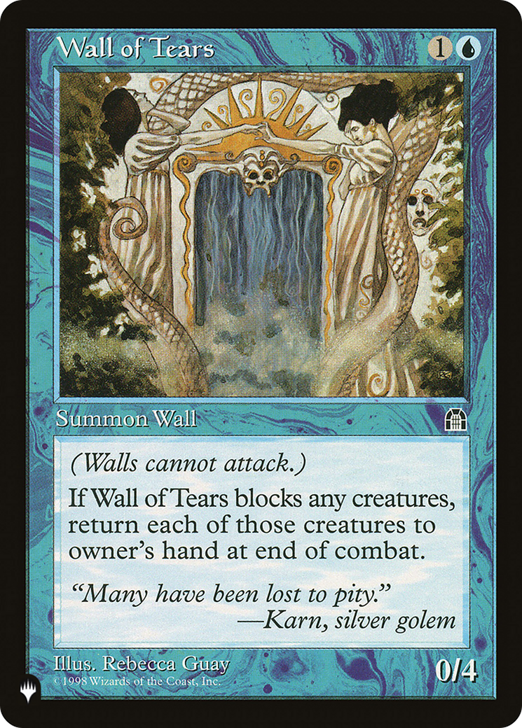 Wall of Tears [The List Reprints] | Exor Games Summserside