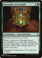 Cartouche of Strength [The List Reprints] | Exor Games Summserside