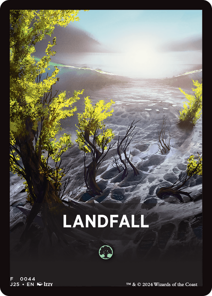 Landfall Theme Card [Foundations Jumpstart Front Cards] | Exor Games Summserside