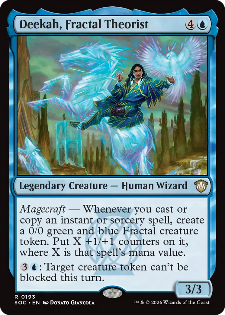Deekah, Fractal Theorist [Secrets of Strixhaven Commander] | Exor Games Summserside