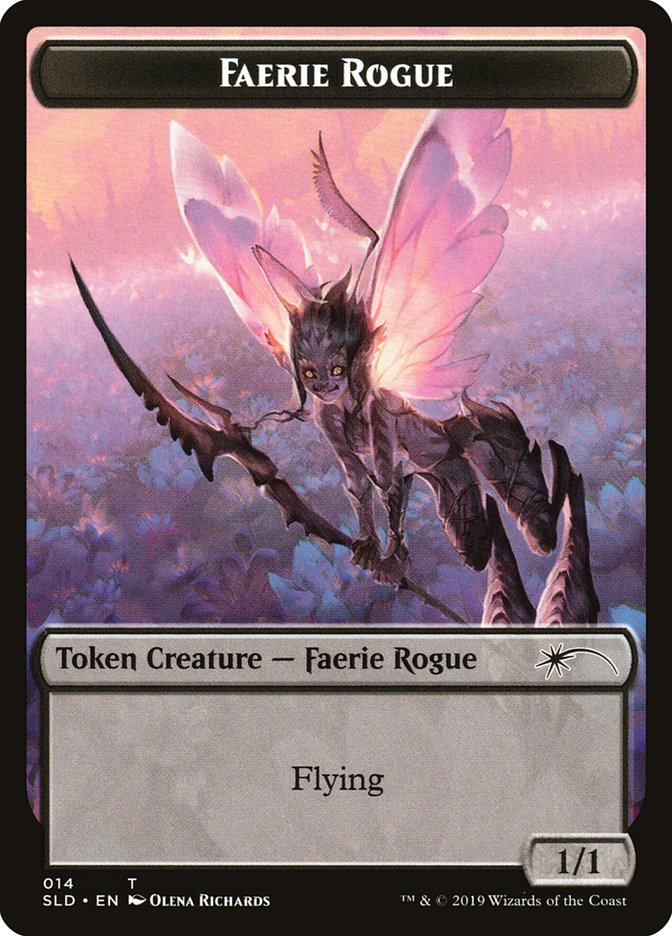 Faerie Rogue Token (014) [Secret Lair Drop Series] | Exor Games Summserside