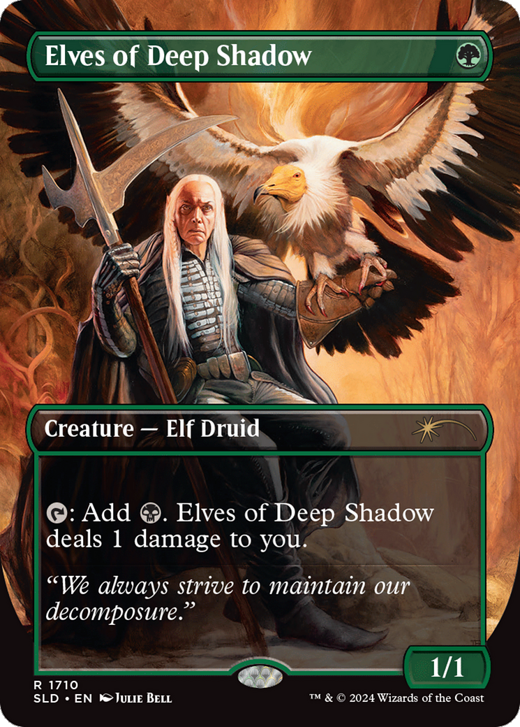 Elves of Deep Shadow (Rainbow Foil) [Secret Lair Drop Series] | Exor Games Summserside