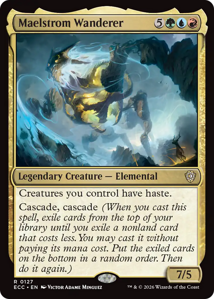Maelstrom Wanderer [Lorwyn Eclipsed Commander] | Exor Games Summserside