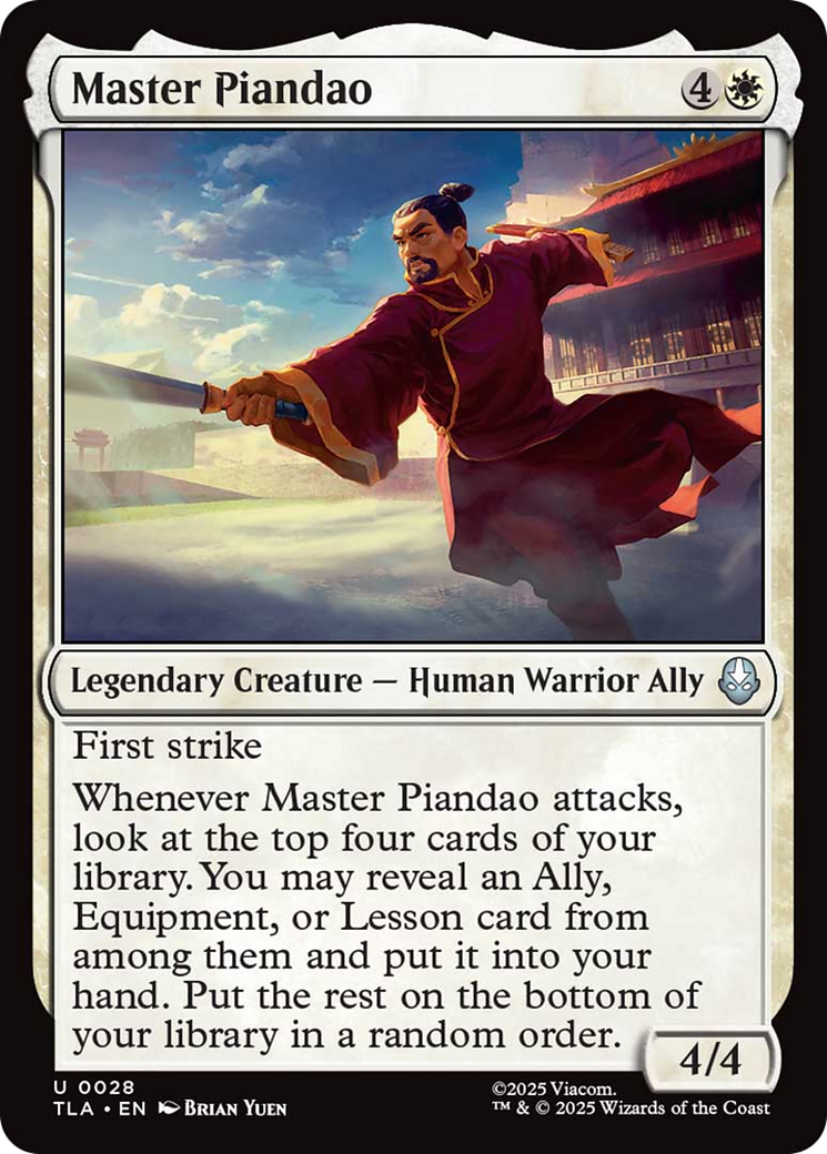 Master Piandao [Avatar: The Last Airbender] | Exor Games Summserside