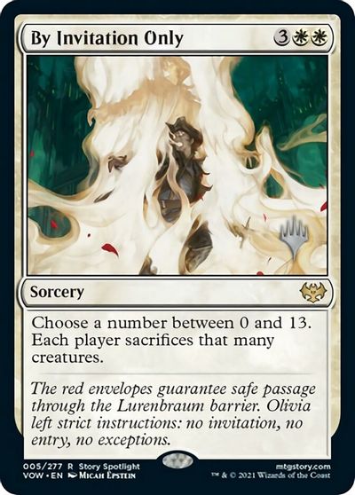 By Invitation Only (Promo Pack) [Innistrad: Crimson Vow Promos] | Exor Games Summserside