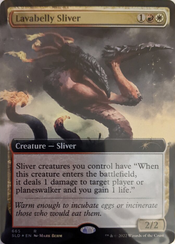 Lavabelly Sliver (Extended Art) [Secret Lair Drop Promos] | Exor Games Summserside
