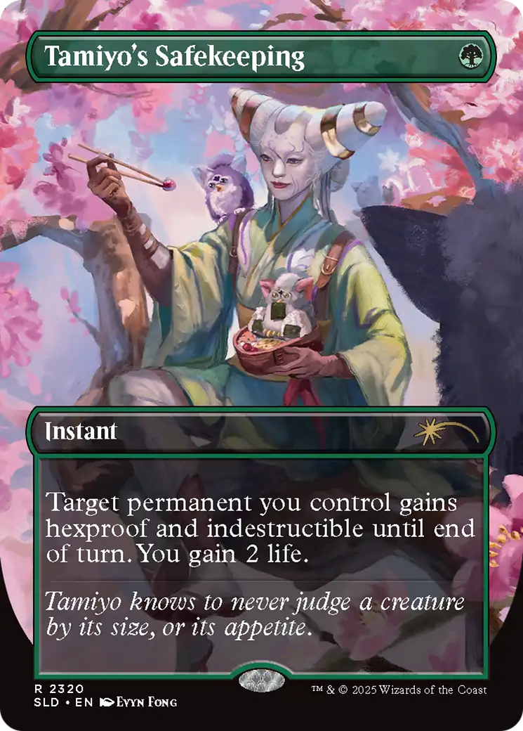 Tamiyo's Safekeeping (Rainbow Foil) [Secret Lair Drop Series] | Exor Games Summserside
