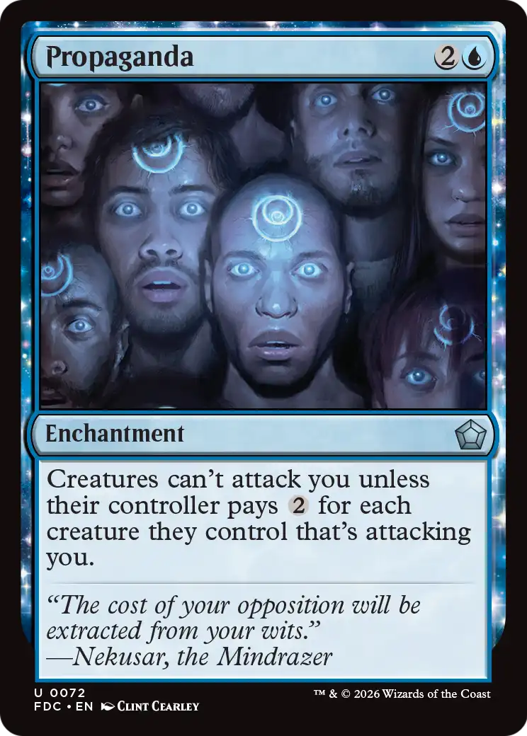 Propaganda [Foundations Commander] | Exor Games Summserside