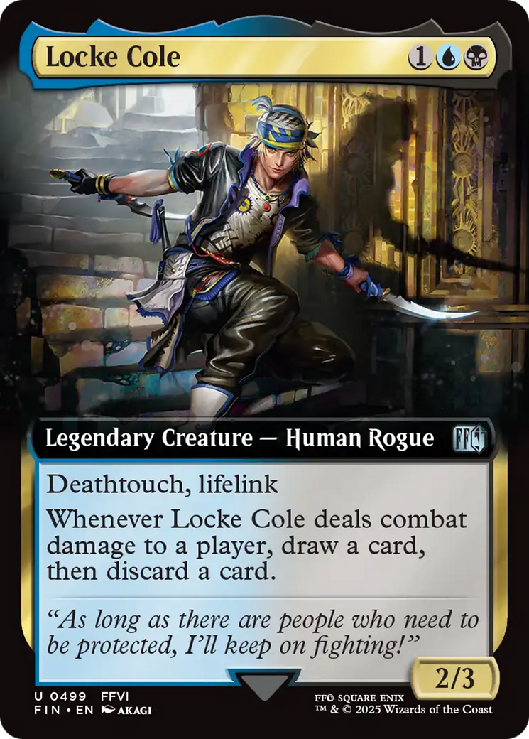 Locke Cole (Extended Art) [FINAL FANTASY] | Exor Games Summserside