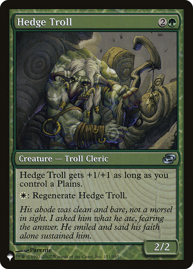 Hedge Troll [The List] | Exor Games Summserside