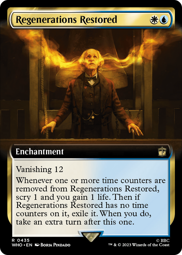 Regenerations Restored (Extended Art) [Doctor Who] | Exor Games Summserside