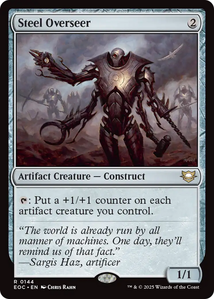 Steel Overseer [Edge of Eternities Commander] | Exor Games Summserside