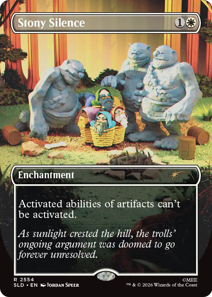 Stony Silence [Secret Lair Drop Series] | Exor Games Summserside