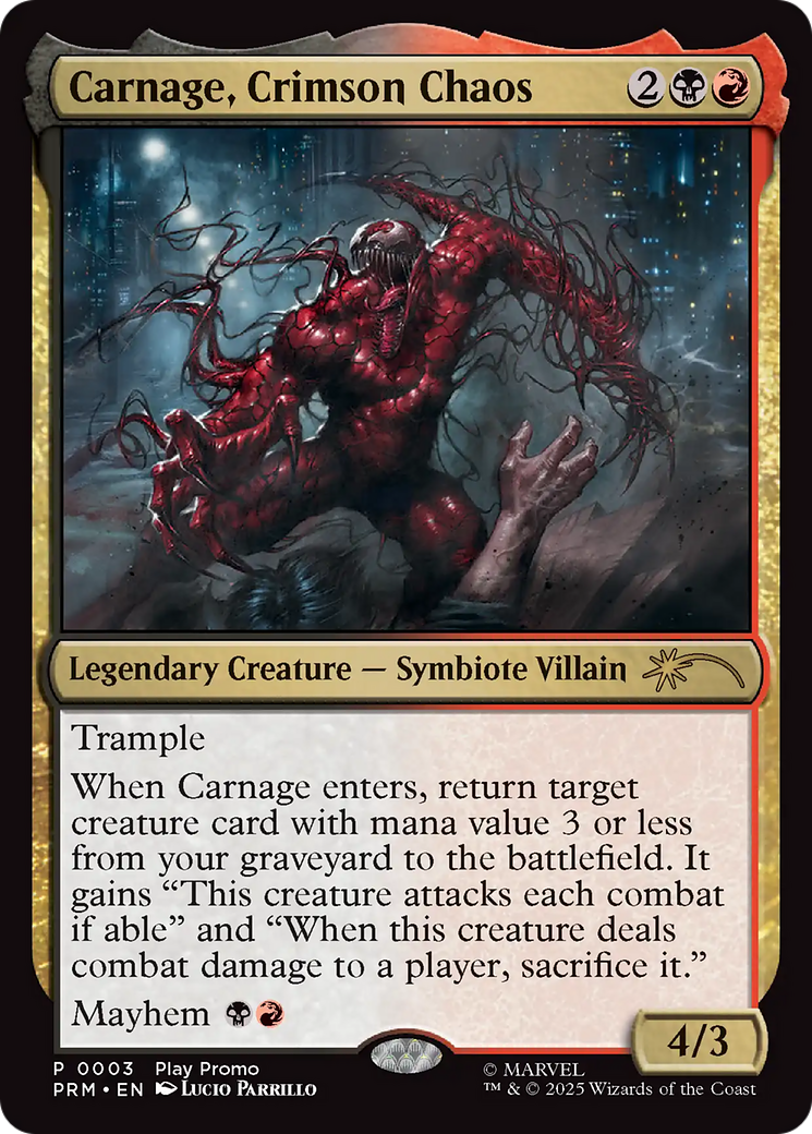 Carnage, Crimson Chaos [Wizards Play Network 2025] | Exor Games Summserside