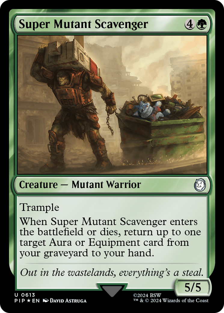 Super Mutant Scavenger (Surge Foil) [Fallout] | Exor Games Summserside