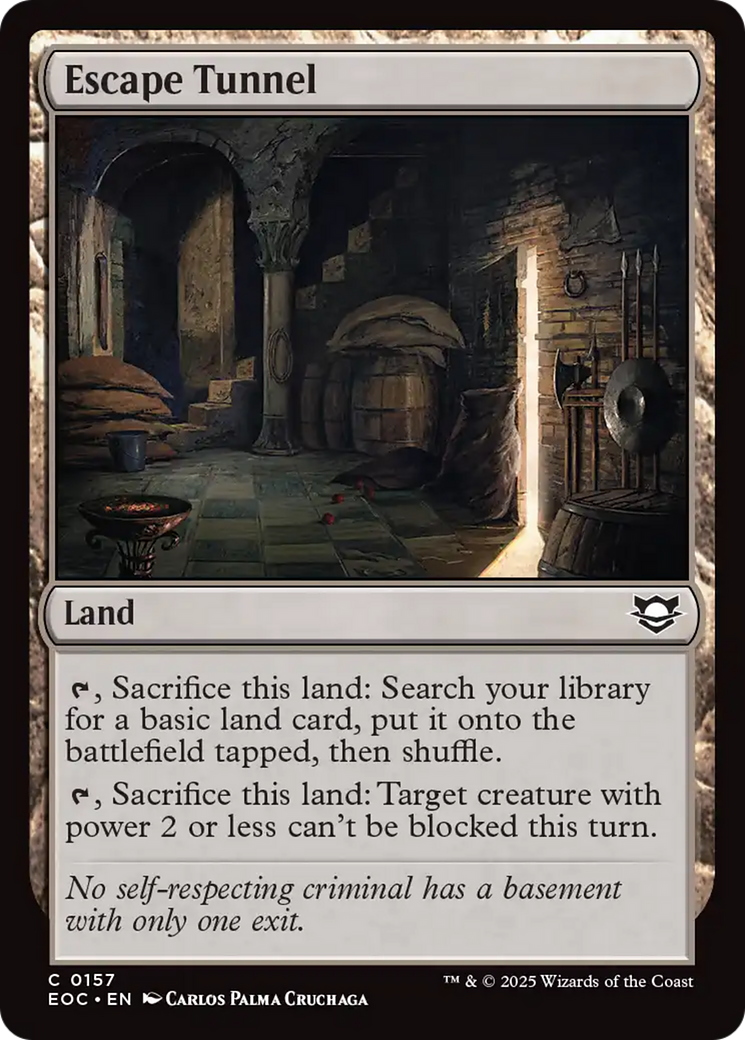 Escape Tunnel [Edge of Eternities Commander] | Exor Games Summserside