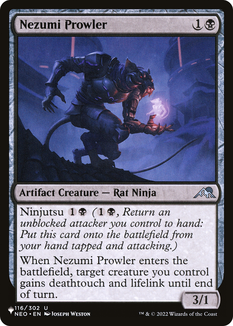 Nezumi Prowler [The List Reprints] | Exor Games Summserside