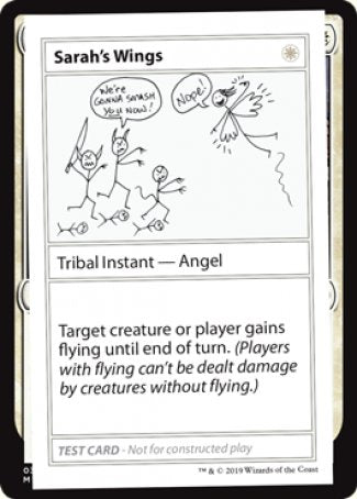 Sarah's Wings (2021 Edition) [Mystery Booster Playtest Cards] | Exor Games Summserside