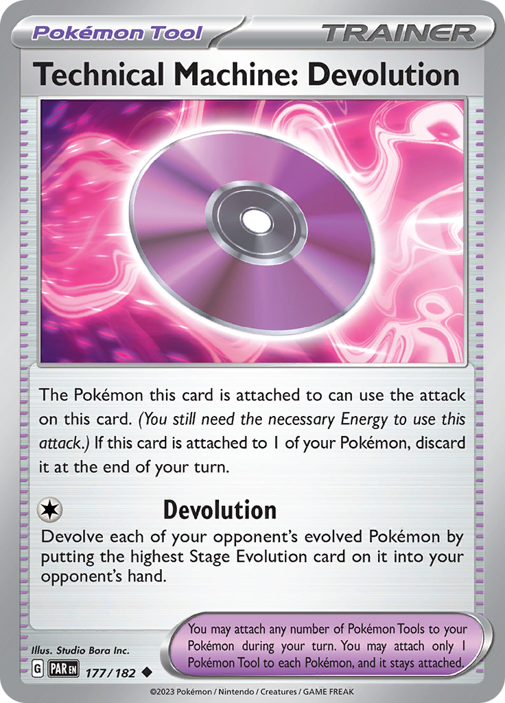 Technical Machine: Devolution (177/182) [Scarlet & Violet: Paradox Rift] | Exor Games Summserside