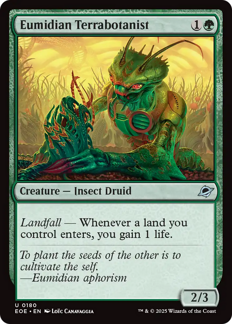 Eumidian Terrabotanist [Edge of Eternities] | Exor Games Summserside