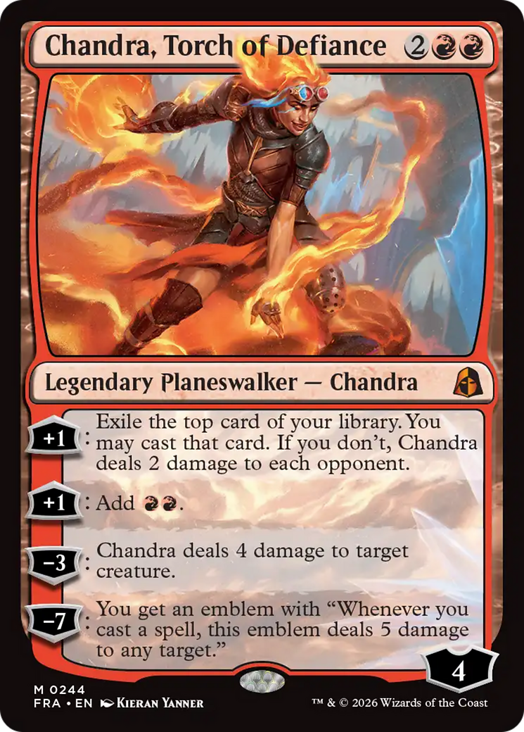 Chandra, Torch of Defiance [Reality Fracture] | Exor Games Summserside