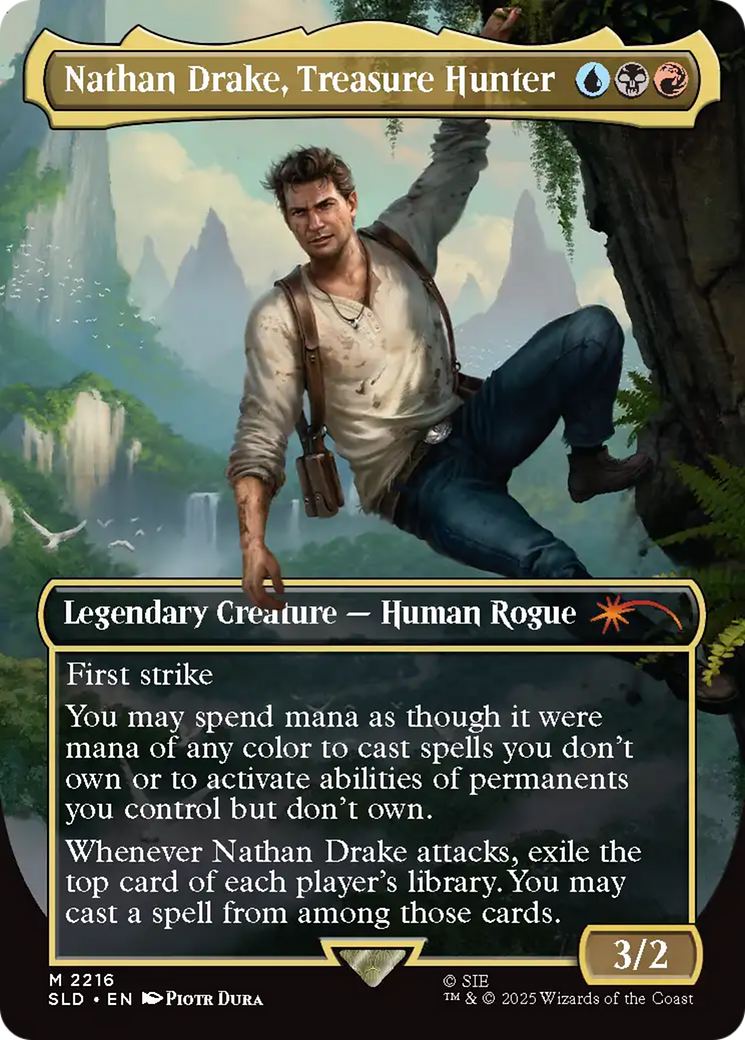 Nathan Drake, Treasure Hunter [Secret Lair Drop Series] | Exor Games Summserside