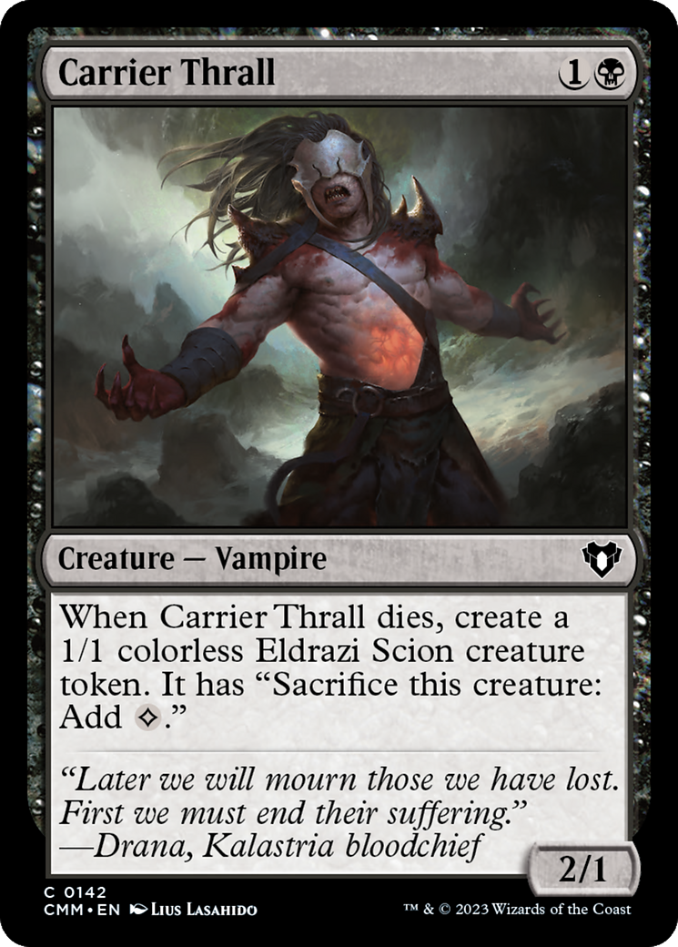 Carrier Thrall [Commander Masters] | Exor Games Summserside