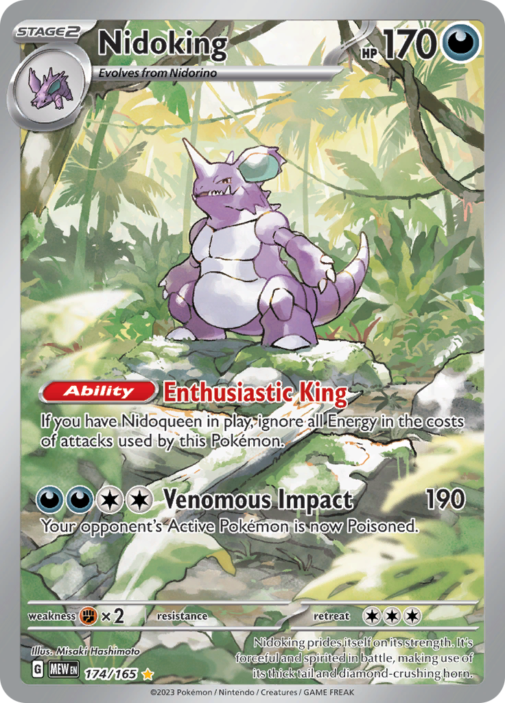 Nidoking (174/165) [Scarlet & Violet: 151] | Exor Games Summserside