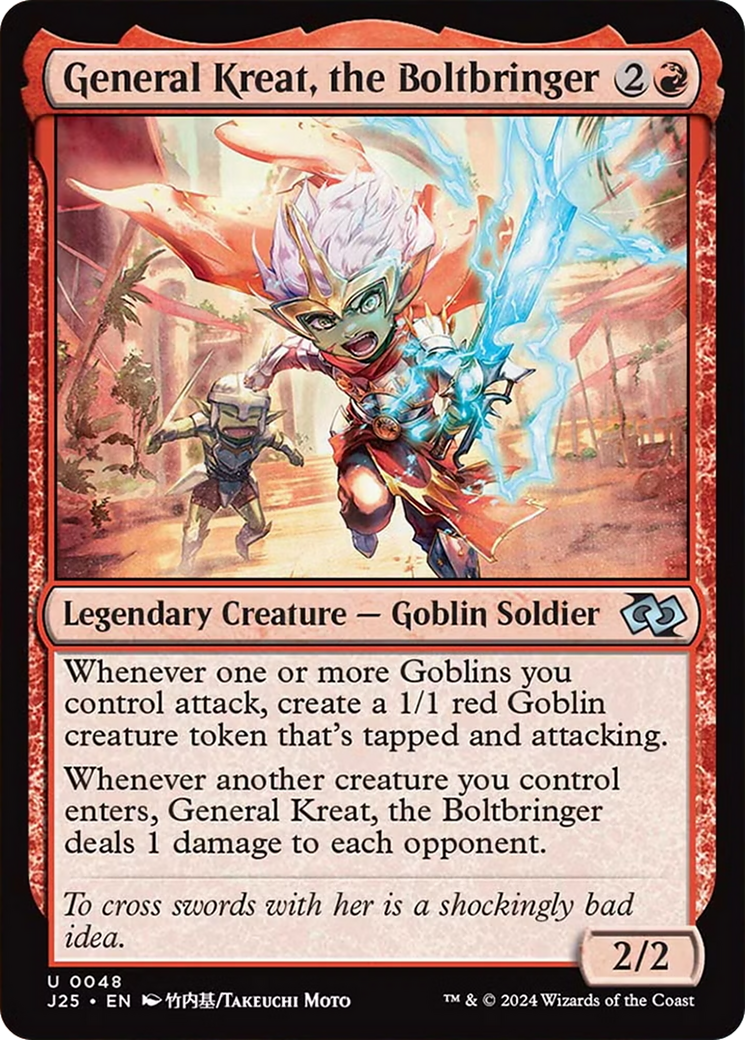 General Kreat, the boltbringer [Foundations Jumpstart] | Exor Games Summserside