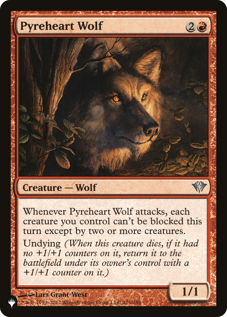 Pyreheart Wolf [The List] | Exor Games Summserside