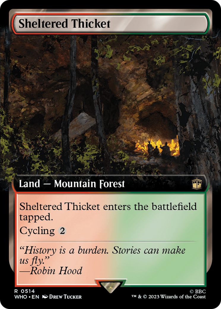 Sheltered Thicket (Extended Art) [Doctor Who] | Exor Games Summserside