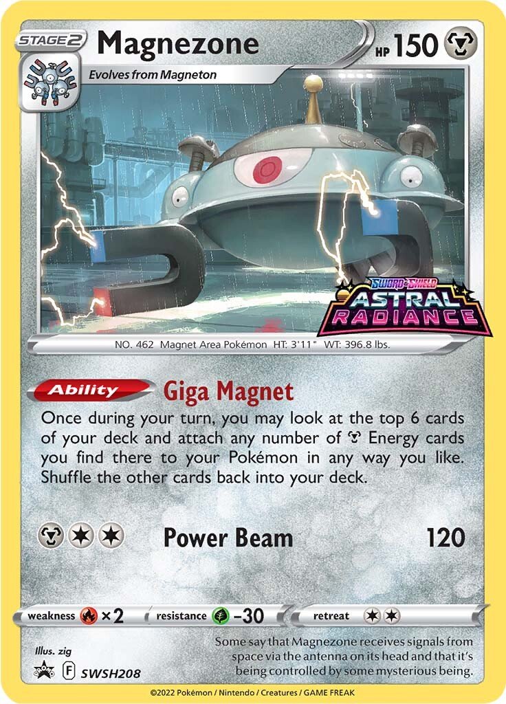 Magnezone (SWSH208) [Sword & Shield: Black Star Promos] | Exor Games Summserside