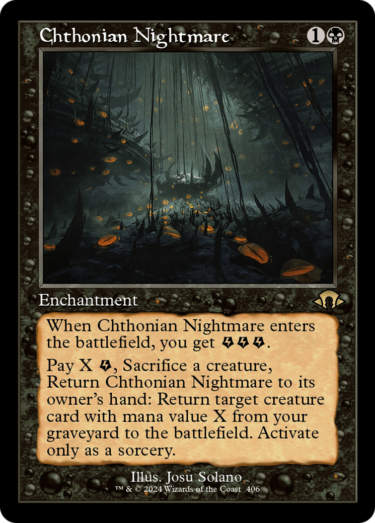 Chthonian Nightmare (Retro) [Modern Horizons 3] | Exor Games Summserside