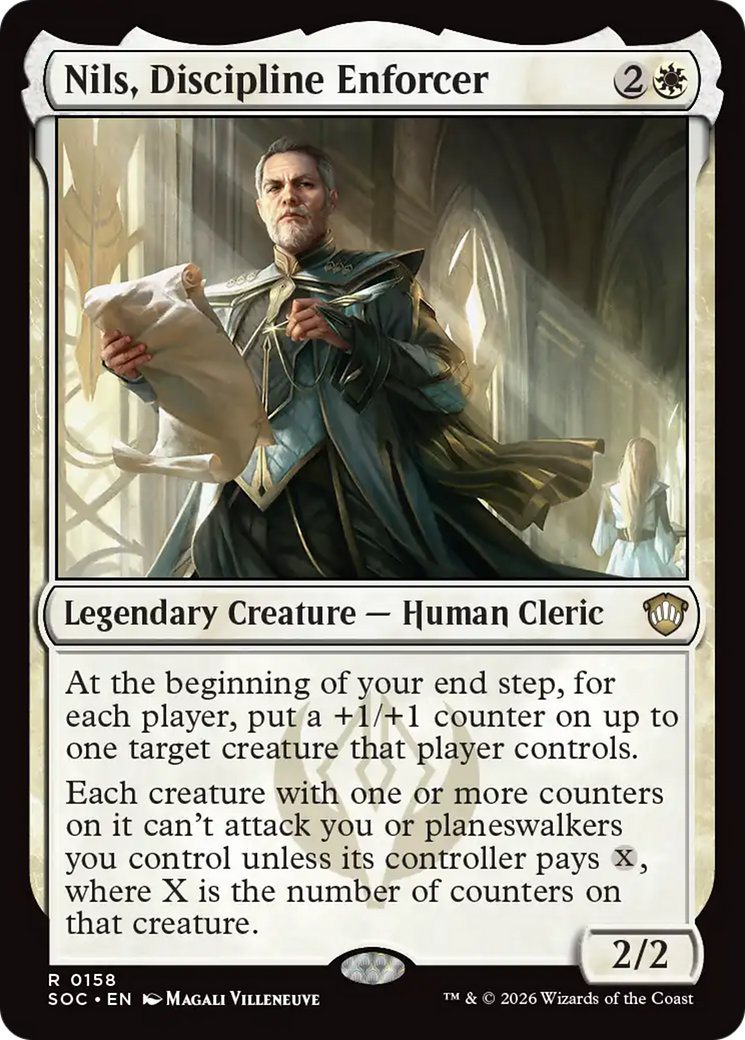 Nils, Discipline Enforcer [Secrets of Strixhaven Commander] | Exor Games Summserside