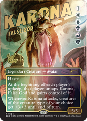 Karona, False God (Rainbow Foil) [Secret Lair Drop Series] | Exor Games Summserside