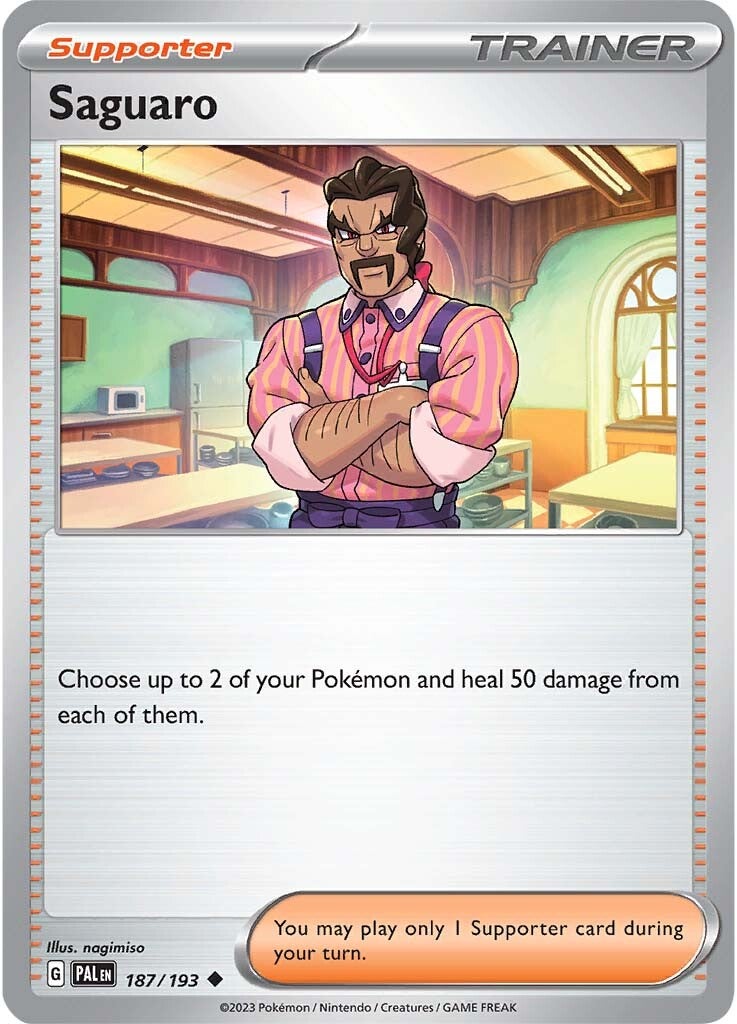 Saguaro (187/193) [Scarlet & Violet: Paldea Evolved] | Exor Games Summserside